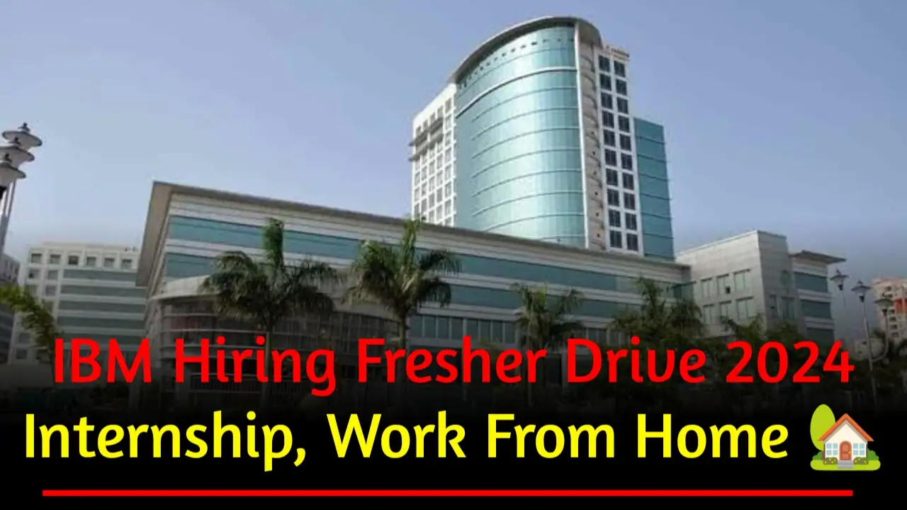 IBM Hiring Fresher Drive 2024